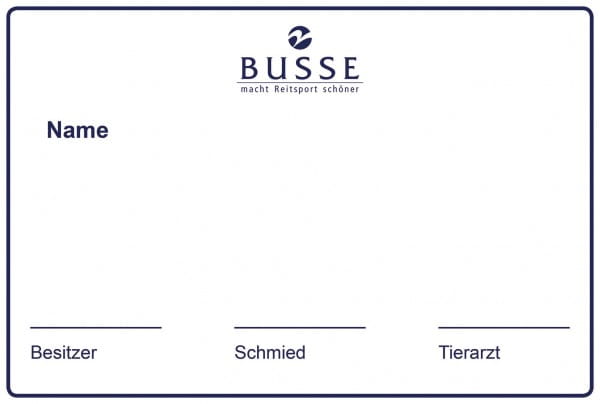 Boxenschild STABLE © BUSSE GmbH